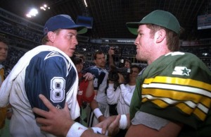 Em 1996, Dallas e Green Bay se enfrentaram na final da NFC