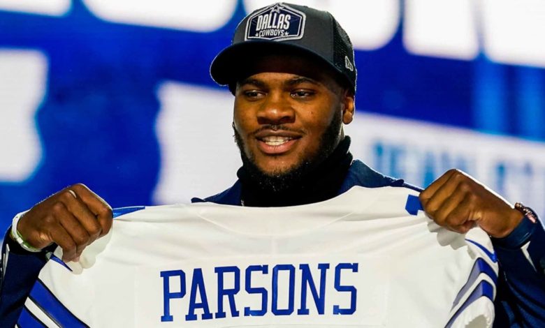 Micah Parsons escolheu o número 11 para ser a numeração de sua jersey com o Dallas Cowboys