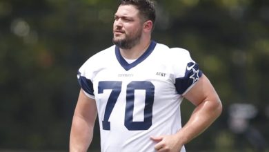 Zack Martin está lidando com uma pequena lesão no tornozelo