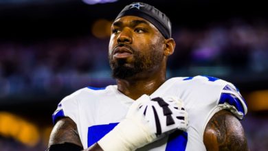 Tyron Smith tem grandes chances de jogar contra os Chiefs