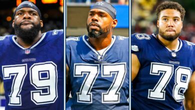 O status de Tyron Smith ainda é incerto